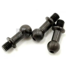 MA0112 -3x9.5mm Threaded Steel Ball Set (3ps) 