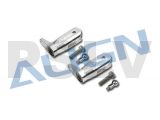 H25112 - 250PRO Metal Main Rotor Holder Set Silver