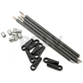 H70068 Aileron Carbon Fiber Linkage Rod Set