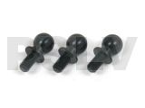 MA0116 - Miniature 0116 M2.5 Threaded Steel Ball (3pcs) - Whiplash