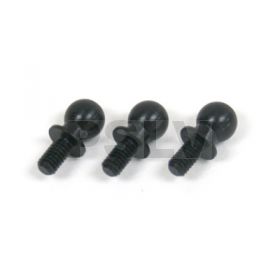 MA0116 - Miniature 0116 M2.5 Threaded Steel Ball (3pcs) - Whiplash
