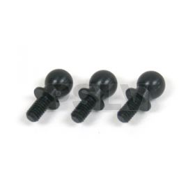 MA0116 - Miniature 0116 M2.5 Threaded Steel Ball (3pcs) - Whiplash