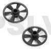 MCPX005 - Main Gear Black Delrin  MSR - MCPX  2 Pcs