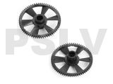 MCPX005 - Main Gear Black Delrin  MSR - MCPX  2 Pcs