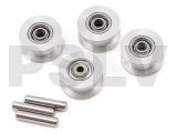 	MSH41112 - CNC Alu pulley set