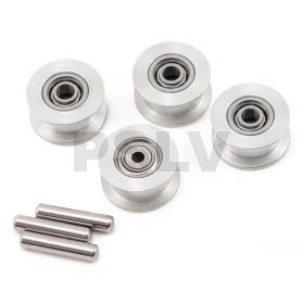 	MSH41112 - CNC Alu pulley set