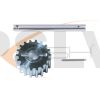 MSH51318 Puleggia coda Alu CNC 18T