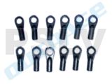 R550205-12 OUTRAGE PLASTIC BALL LINKS (12PCS)
