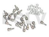 RF50357-SS OUTRAGE Servo Linkage Ball Set 20pcs - Fusion 50 