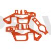 LX0259 - T-Rex 450 Pro 6S - Frame Pannel - G10 Orange