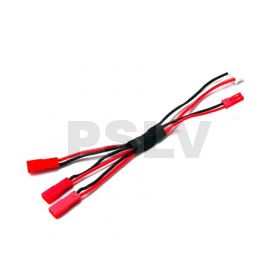 EA-057-D  Charging Cable for 3pcs SR120 1s Lipo (JST plug) 