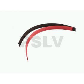 O-LG-HS-01-Heat Shrink 1M Strips Black & Red 1.5mm