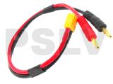 Q-CL-0027  Quantum RC XT60 Charge Cable 12AWG Silicone wire 300mm  