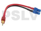 Q-LP-0028  Quantum T- Plug male to Dualsky DC3 Silicone 14AWG 100MM  