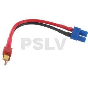 Q-LP-0028  Quantum T- Plug male to Dualsky DC3 Silicone 14AWG 100MM  