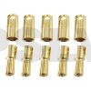 Q-C-0139 Quantum Φ5.5 mm Gold Plated Bullet Connectors  (5pcs)