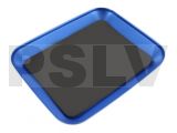 TB - 9802B - Blue Alloy Small Parts Tray  