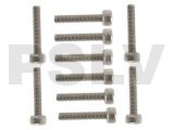 TB- 6720ST -Stainless Steel Socket Cap Head Screws  M3x20mm   (10p)